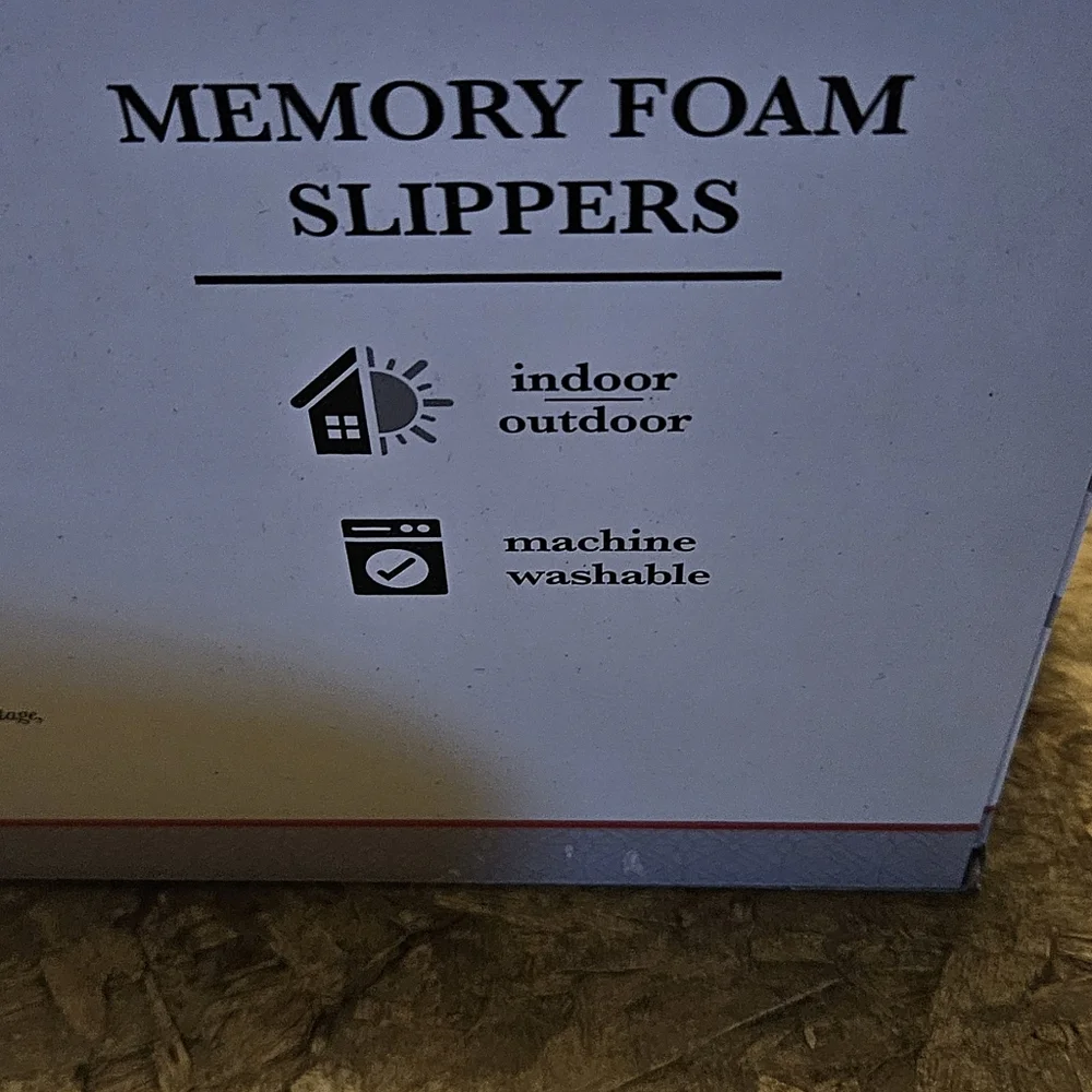 Isotoner Black Indoor/Outdoor Slippers - Picture 3 of 4